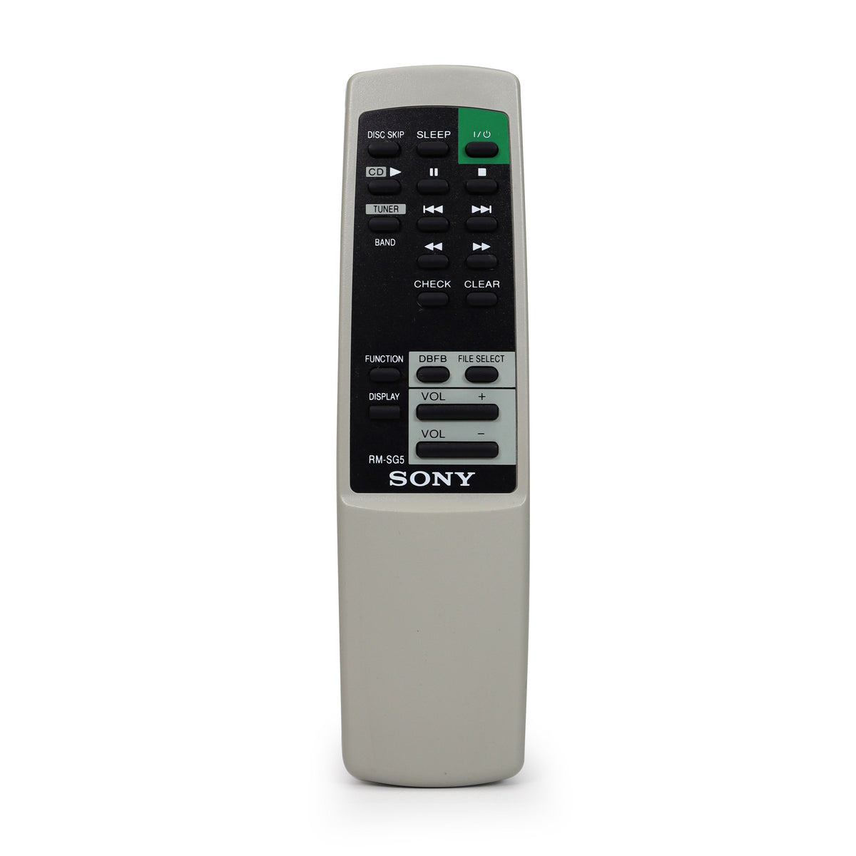 Sony RM-SG5 Remote Control for CD Player Model HCDGRX2 and More ...