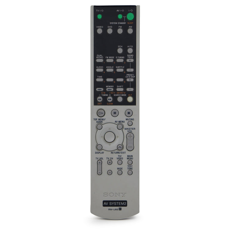 Sony Rm 65 Sony Home Theater Remote
