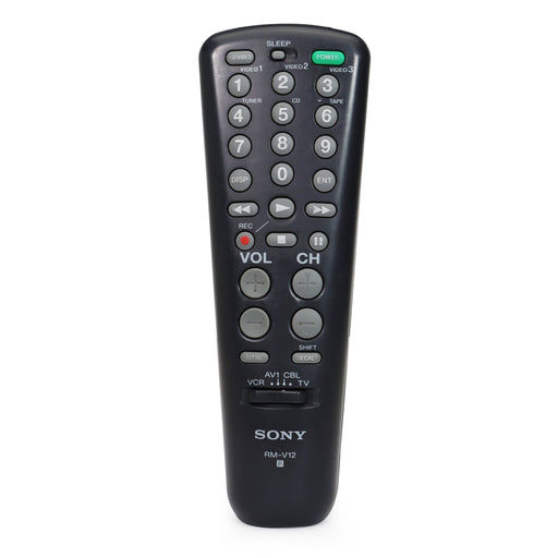 Sony RM-V12 Audio Video Television Remote Control-Remote-SpenCertified-refurbished-vintage-electonics
