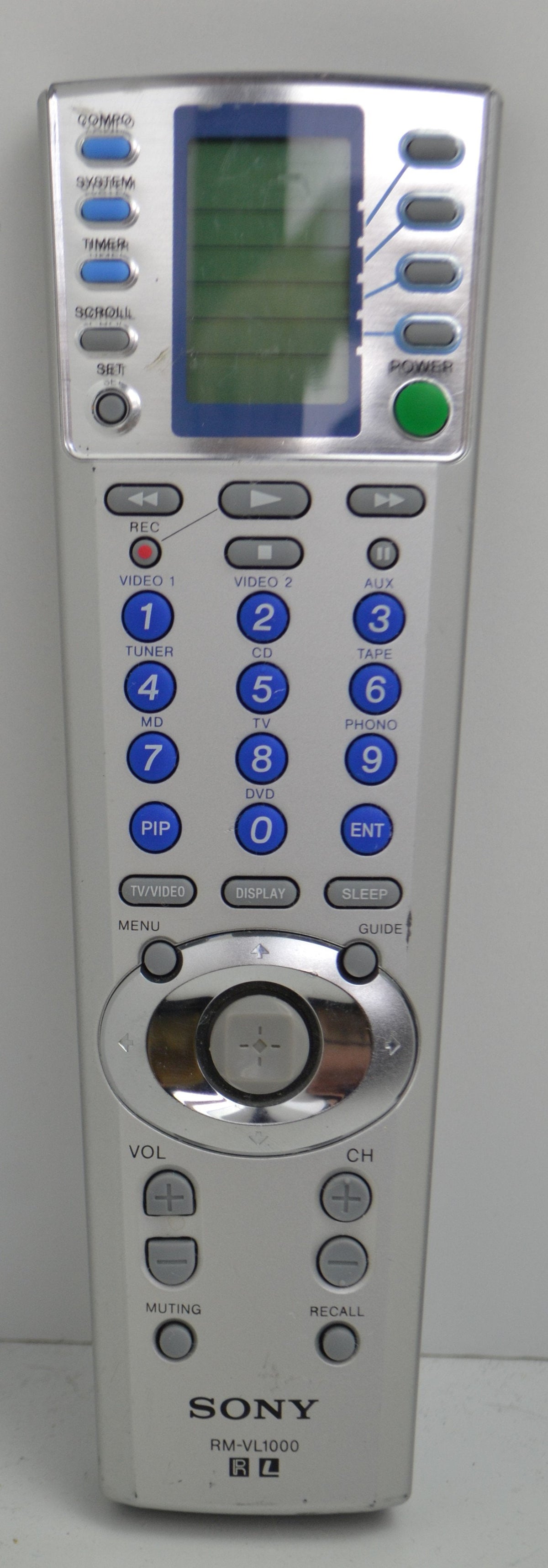 Sony - RM-VL1000 - Universal Remote Control Commander — SpenCertified