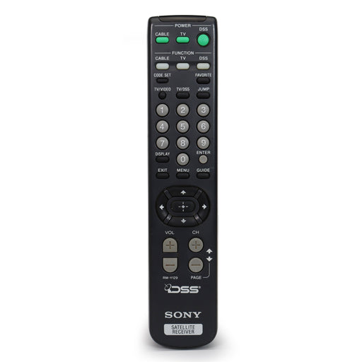 Sony Satellite Receiver Remote Control RM-Y129 Clicker Transmitter Controller-Remote-SpenCertified-refurbished-vintage-electonics