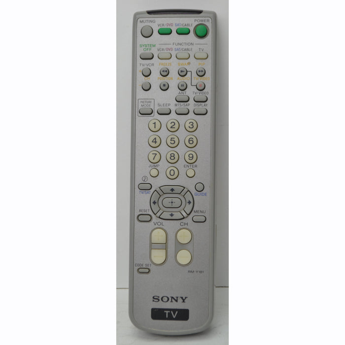 Sony RM-Y181 Television TV Remote Control KV-27FV17-Remote-SpenCertified-vintage-refurbished-electronics