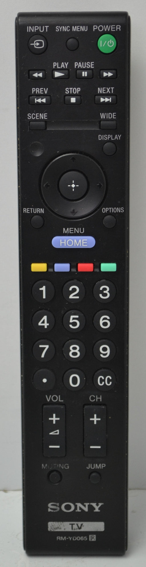 Sony - RM-YD065 - LCD TV Television - Remote Control-Remote-SpenCertified-refurbished-vintage-electonics