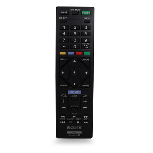Sony RM-YD092 TV Remote Control for Model KDL32R300B and More-Remote-SpenCertified-refurbished-vintage-electonics