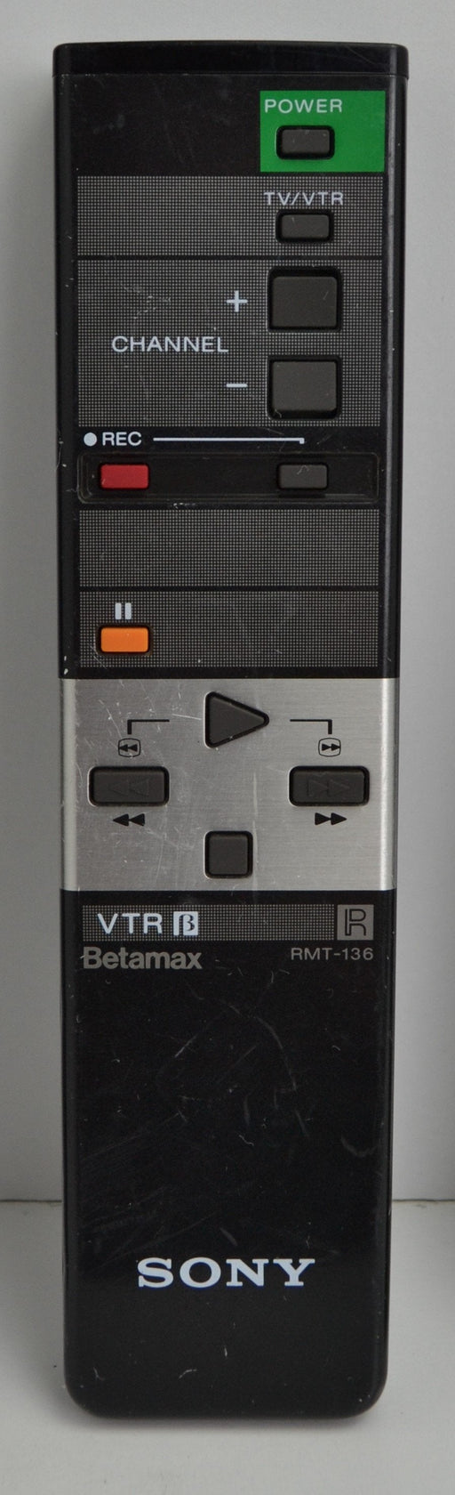 Sony RMT-136 Betamax Video Tape Recorder Player Remote Control-Remote-SpenCertified-refurbished-vintage-electonics