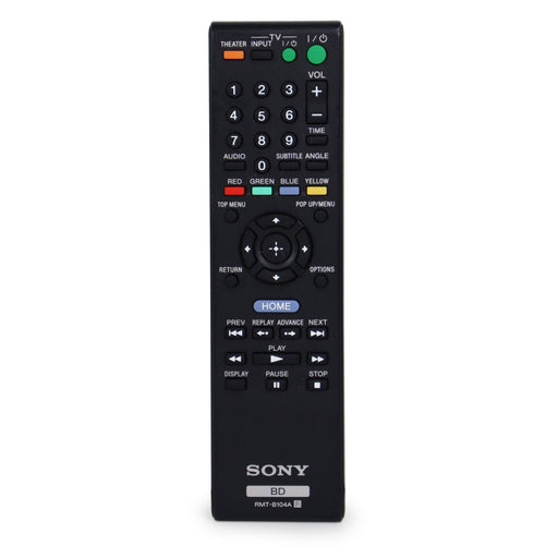 Sony RMT-B104A Remote Control for Blu-Ray Player BDP-N460 and More-Remote-SpenCertified-refurbished-vintage-electonics
