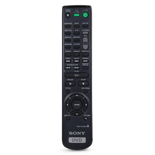 Sony RMT-D126A Remote Control DVD Player DVP-NS3-Remote-SpenCertified-refurbished-vintage-electonics