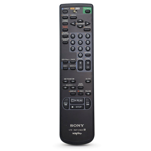 Sony RMT-V182A Remote Control for VHS Player Model SLV-690HF and More-Remote-SpenCertified-refurbished-vintage-electonics