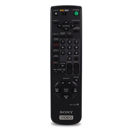 Sony RMT-V203 Remote Control For Sony VCR/VHS Player Model SLV-675HF-Remote-SpenCertified-refurbished-vintage-electonics