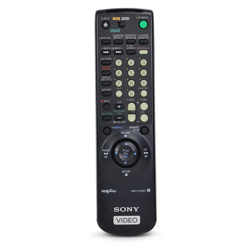 Sony RMT-V232C VCR VHS Player Remote Control SLV-788HF and More-Remote-SpenCertified-refurbished-vintage-electonics