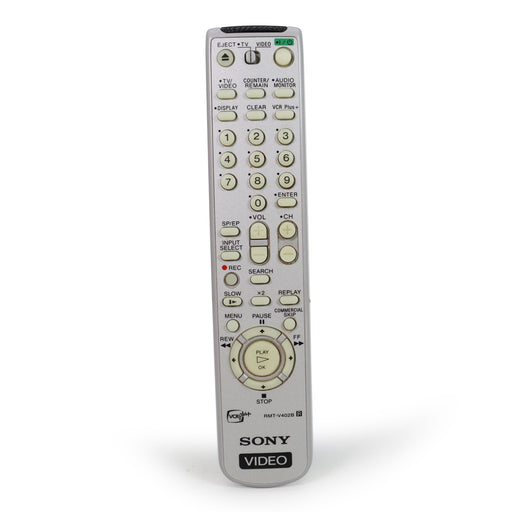 Sony RMT-V402B Remote Control for VCR / VHS Player Model SLV-N700 and More-Remote-SpenCertified-refurbished-vintage-electonics