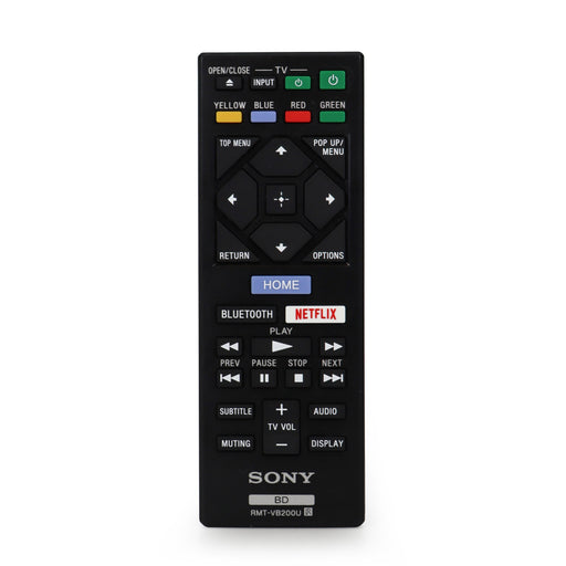 Sony RMT-VB200U TV Remote for Model BDP-S6700 and More-Remote-SpenCertified-refurbished-vintage-electonics
