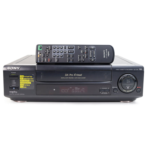 Sony SLV-390 Video Cassette Recorder with Remote-Electronics-SpenCertified-refurbished-vintage-electonics