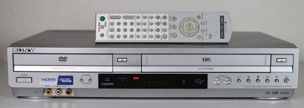 Store Sony vhs and dvd player