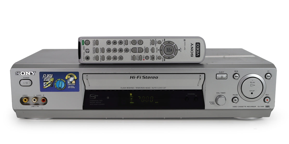 SONYのVHSプレイヤー Sony SLV-N88 VCR Player VHS Recorder 4 Head HiFi Stereo No Remote