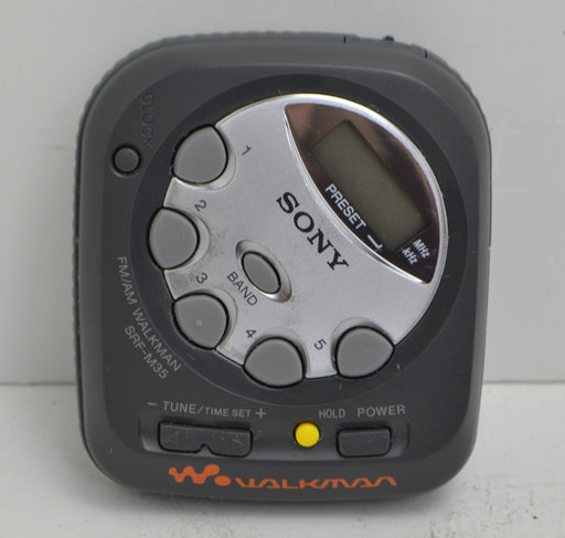 Sony SRF-M35 Walkman FM/AM Stereo Player Black Portable Player-Electronics-SpenCertified-refurbished-vintage-electonics