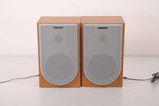 Sony SS-CNE3 Small Bookshelf Speaker Pair-Speakers-SpenCertified-vintage-refurbished-electronics