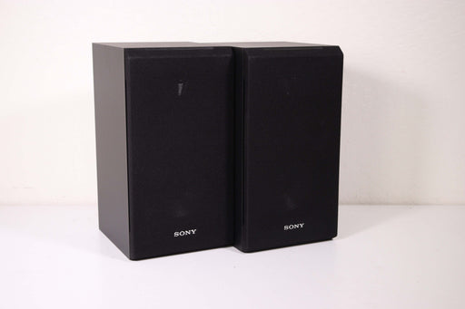 Sony SS-CS5 3-Way Bookshelf Speaker Set Stereo 6 Ohms 100 Watts Max-Speakers-SpenCertified-vintage-refurbished-electronics