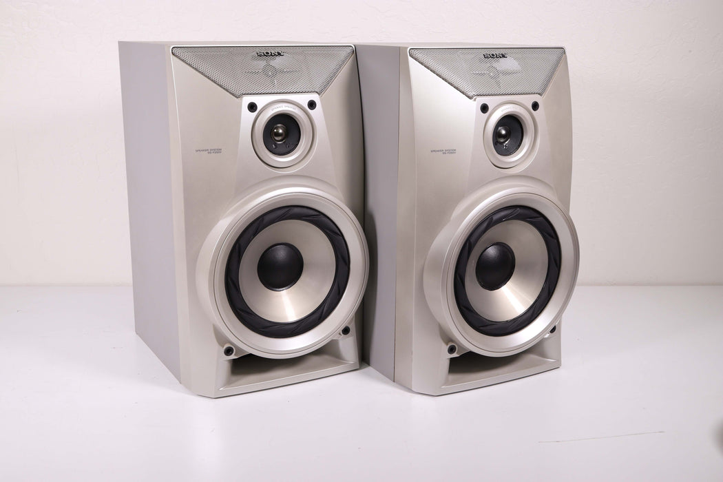 Sony SS-F250V Bookshelf Speaker Pair 3 Way-SpenCertified-vintage-refurbished-electronics