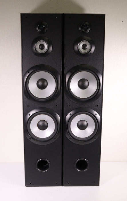 Sony SS-F7000P Tower Speaker Pair Black Way Front Port Ohms 200 Watts Max