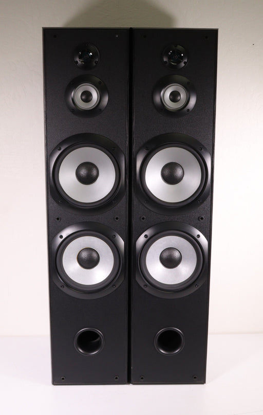 Sony SS-F7000P Tower Speaker Pair Black 3 Way Front Port 8 Ohms 200 Watts Max-Speakers-SpenCertified-vintage-refurbished-electronics