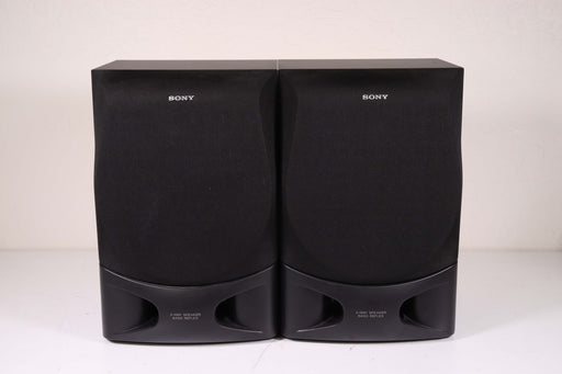 Sony SS-G102 Bookshelf Speaker Pair Audio System 8 Ohms-Speakers-SpenCertified-vintage-refurbished-electronics