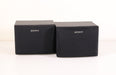 Sony SS-SR120 Small Bookshelf Speaker Pair-Speakers-SpenCertified-vintage-refurbished-electronics