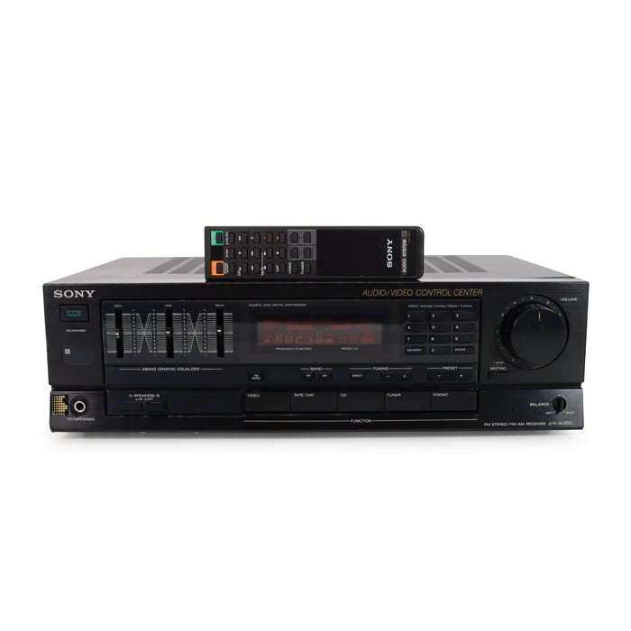 Sony STR-AV300 - FM Stereo / FM-AM Receiver - Amplifier-Electronics-SpenCertified-refurbished-vintage-electonics