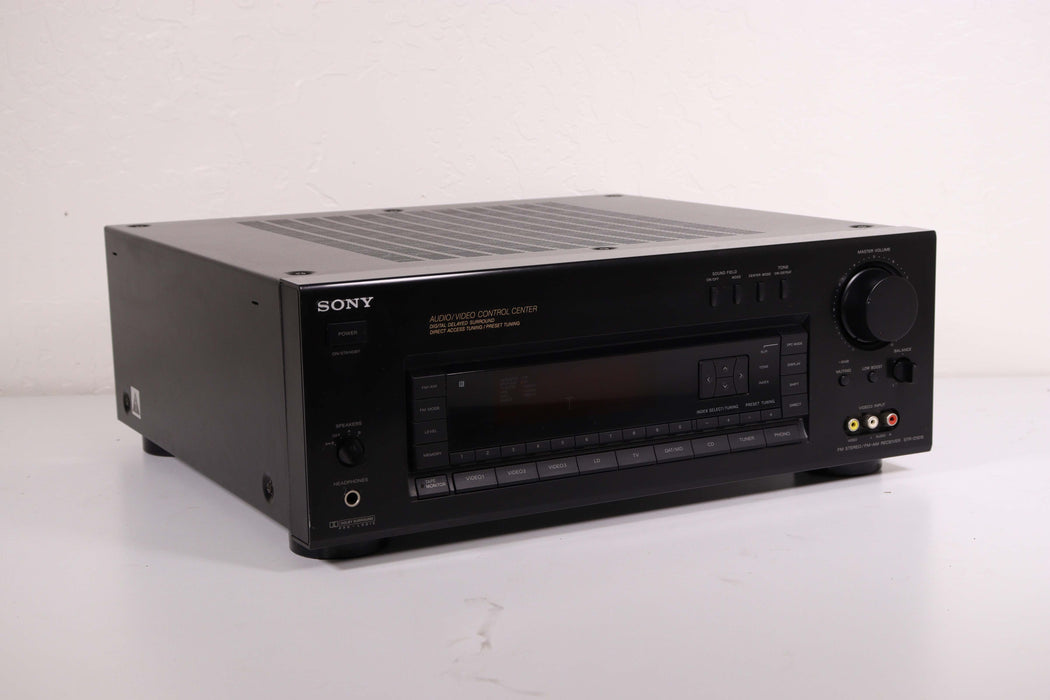 Sony STR-D1015 Stereo Receiver AM FM Tuner 120 Watts Per Channel Made in Japan-Audio Amplifiers-SpenCertified-vintage-refurbished-electronics