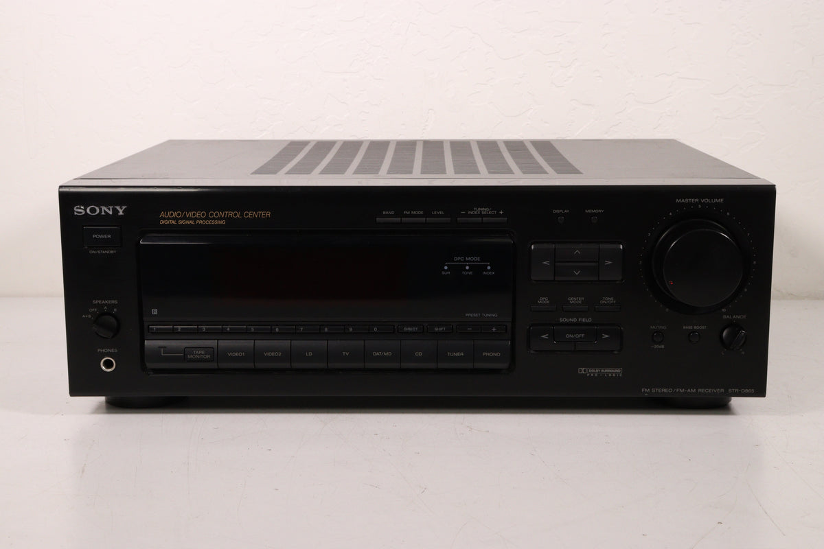 Sony-STR-D865-Receiver-Phono-