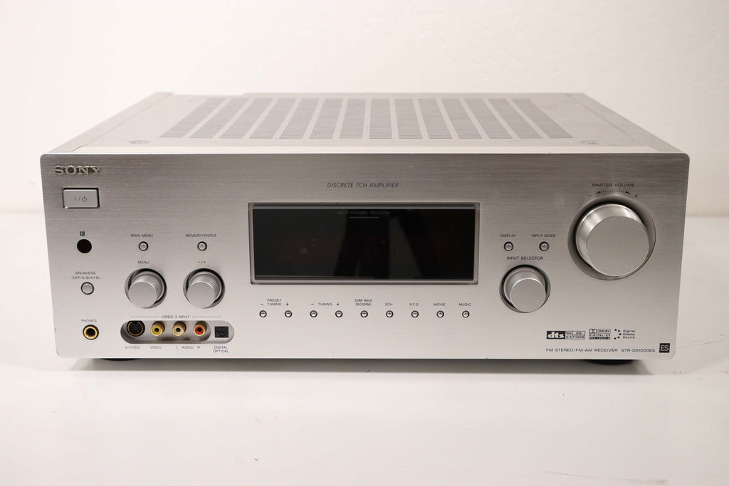 Sony STR-DA1000ES AM FM Stereo Receiver Amplifier Home Audio System (N