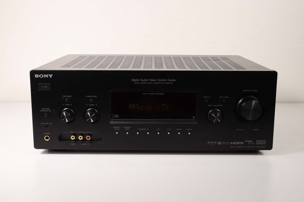 Sony STR-DG910 Stereo Receiver with HDMI / XM Radio / AM/FM Radio / Amplifier / DM Port - Black-Electronics-SpenCertified-vintage-refurbished-electronics