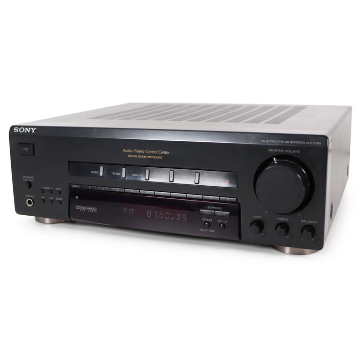 Sony STR-V200 Audio AM/FM Receiver Compact Amplifier-Electronics-SpenCertified-refurbished-vintage-electonics