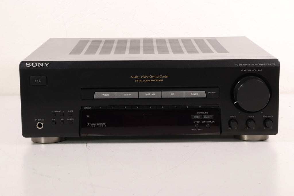 Sony STR-V220 FM/AM Stereo Receiver — SpenCertified