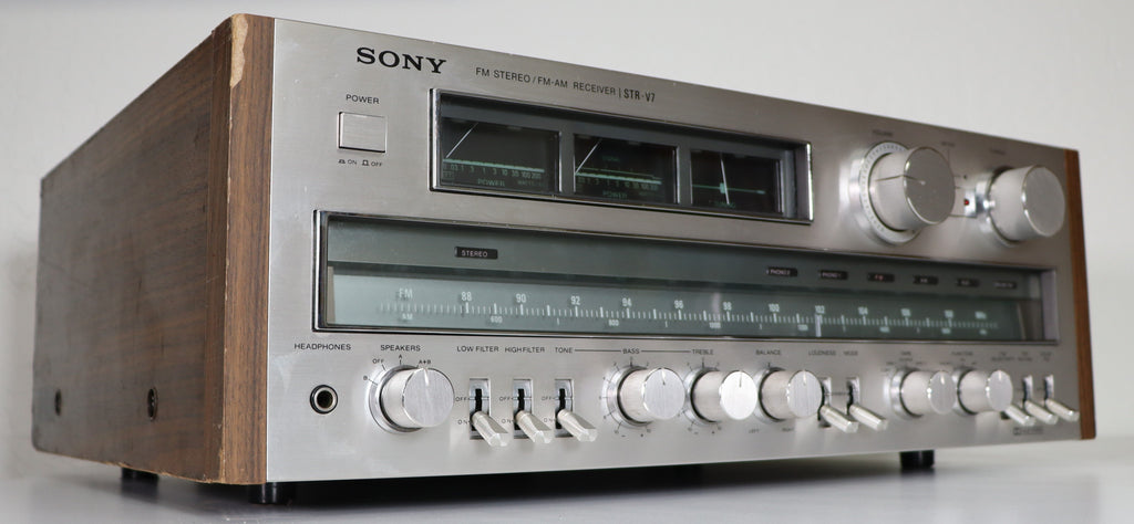 Sony STR-V7 Silver Face Amplifier Receiver Rare Best of the Best