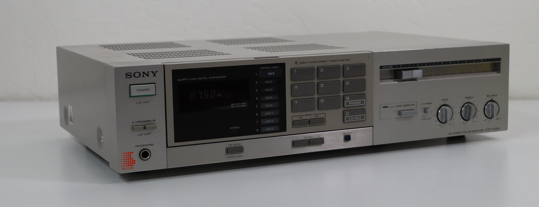 Sony STR-VX200 FM Stereo FM AM Receiver Home Stereo System-Audio & Video Receivers-SpenCertified-vintage-refurbished-electronics