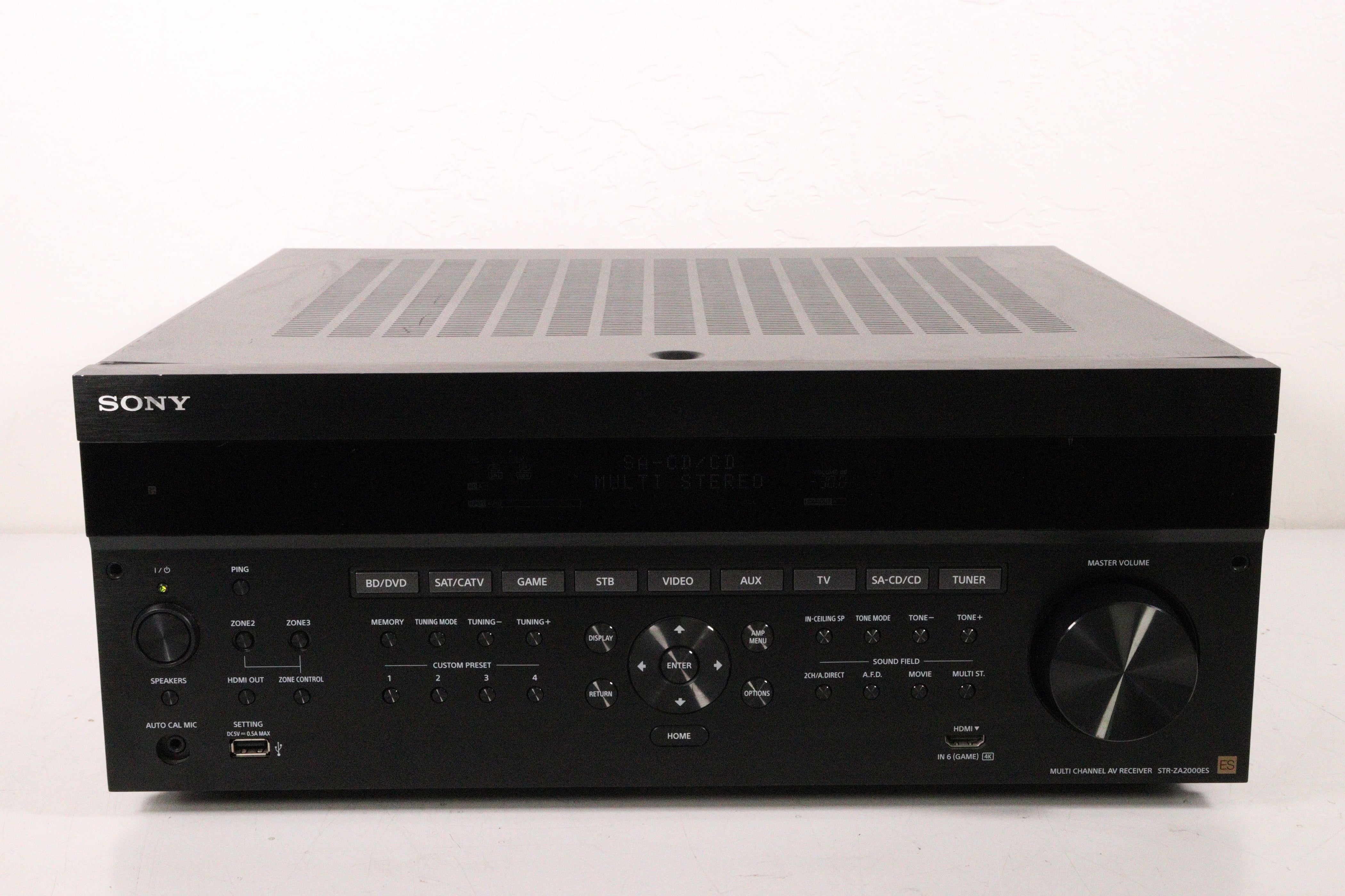 Sony STR-ZA2000ES Receiver Audio/Video Multi Channel HDMI Digital Opti ...