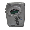 Sony Silver Walkman Portable Cassette Player and AM/FM Radio Anti-Rolling Mechanism Mega Bass (WM-FX271)