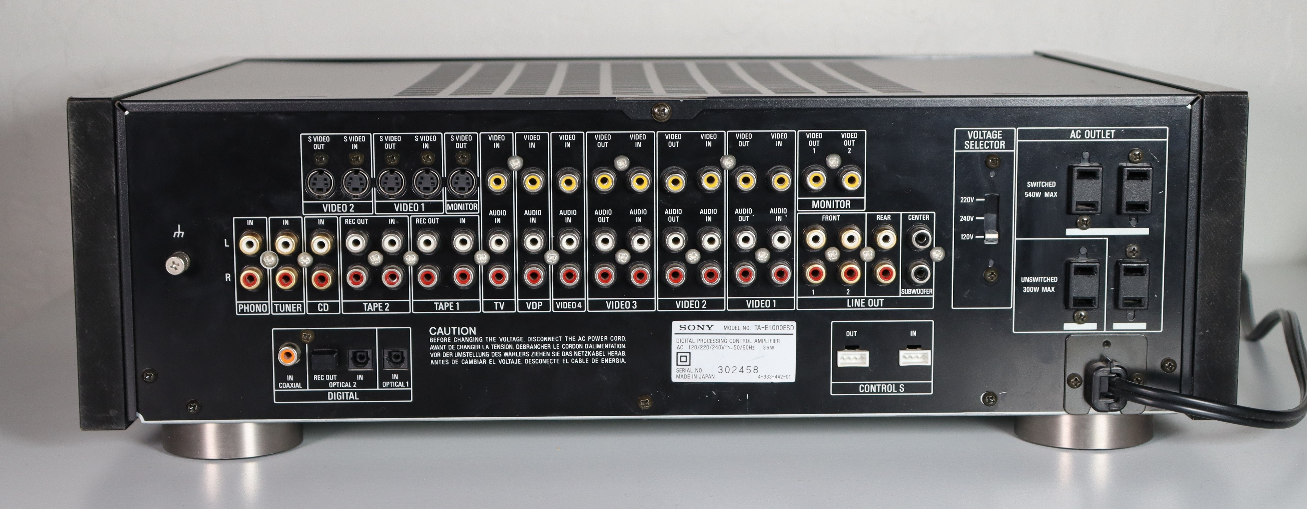 Sony TA-E1000ESD Extremely High Standard Hi-Resolution Soundfield 1000ESD  Preamp