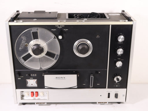Sony TC-530 Reel To Reel Tape Deck Player Record Portable with Built-in Speakers-Reel-to-Reel Tape Players & Recorders-SpenCertified-vintage-refurbished-electronics
