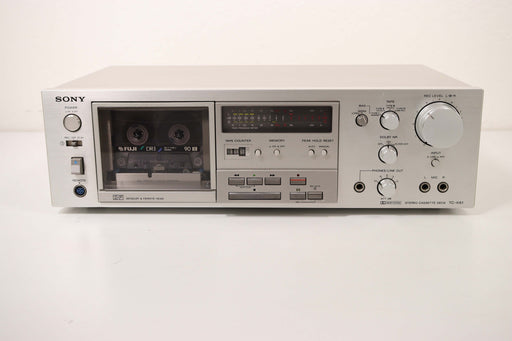Sony TC-K61 Single Cassette Deck Player Recorder Sendust and Ferrite Head High Quality-Cassette Players & Recorders-SpenCertified-vintage-refurbished-electronics