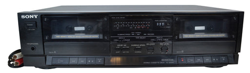 Sony TC-W345 Stereo Dual Cassette Deck-Electronics-SpenCertified-refurbished-vintage-electonics