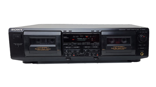 Sony TC-WE625 Dual Cassette Deck Dubbing Machine Auto Reverse-Electronics-SpenCertified-refurbished-vintage-electonics