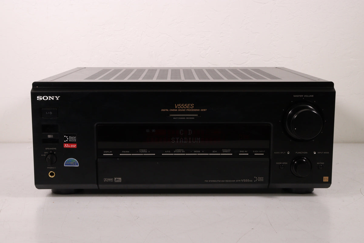 Sony V555ES Receiver Audio/Video Phono Digital Optical AM/FM Radio 5.1 ...