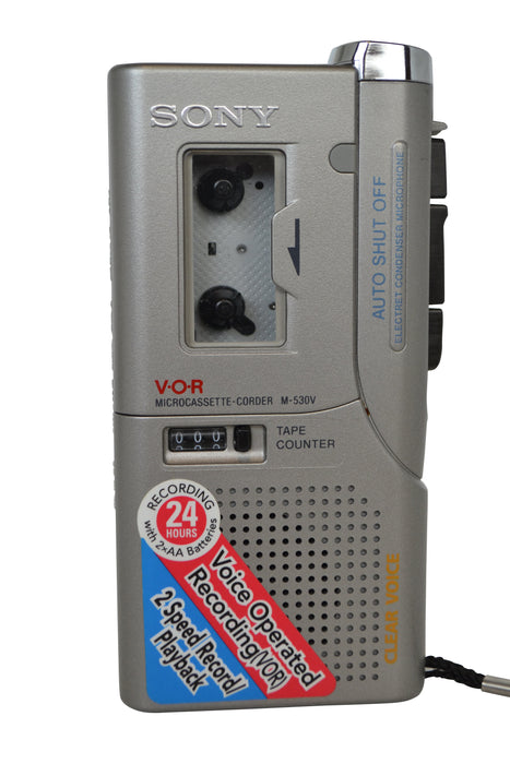 Sony VOR M-530V Portable Microcassette Player and Recorder-Electronics-SpenCertified-refurbished-vintage-electonics