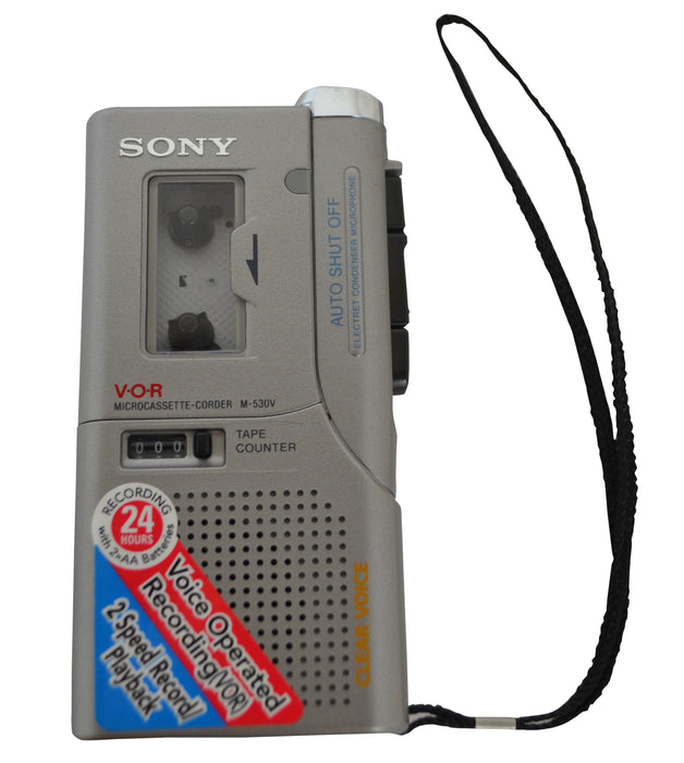 Sony VOR M-530V Portable Microcassette Player and Recorder-Electronics-SpenCertified-refurbished-vintage-electonics