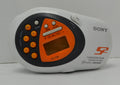 Sony Walkman SRF-M80V Sports FM/AM Stereo Walkman Mega Bass White/Orange Portable w/ Wristband