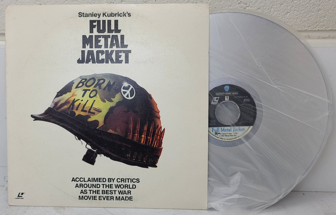 Stanley Kubrick's Full Metal Jacket LaserDisc Movie-Electronics-SpenCertified-refurbished-vintage-electonics