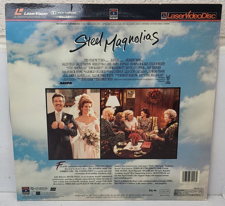 Steel Magnolias LaserDisc Movie-Electronics-SpenCertified-refurbished-vintage-electonics