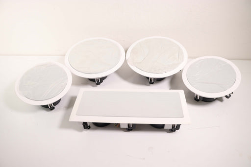 Stellar Labs In Ceiling or Wall Speaker 5 Piece Set-Speakers-SpenCertified-vintage-refurbished-electronics